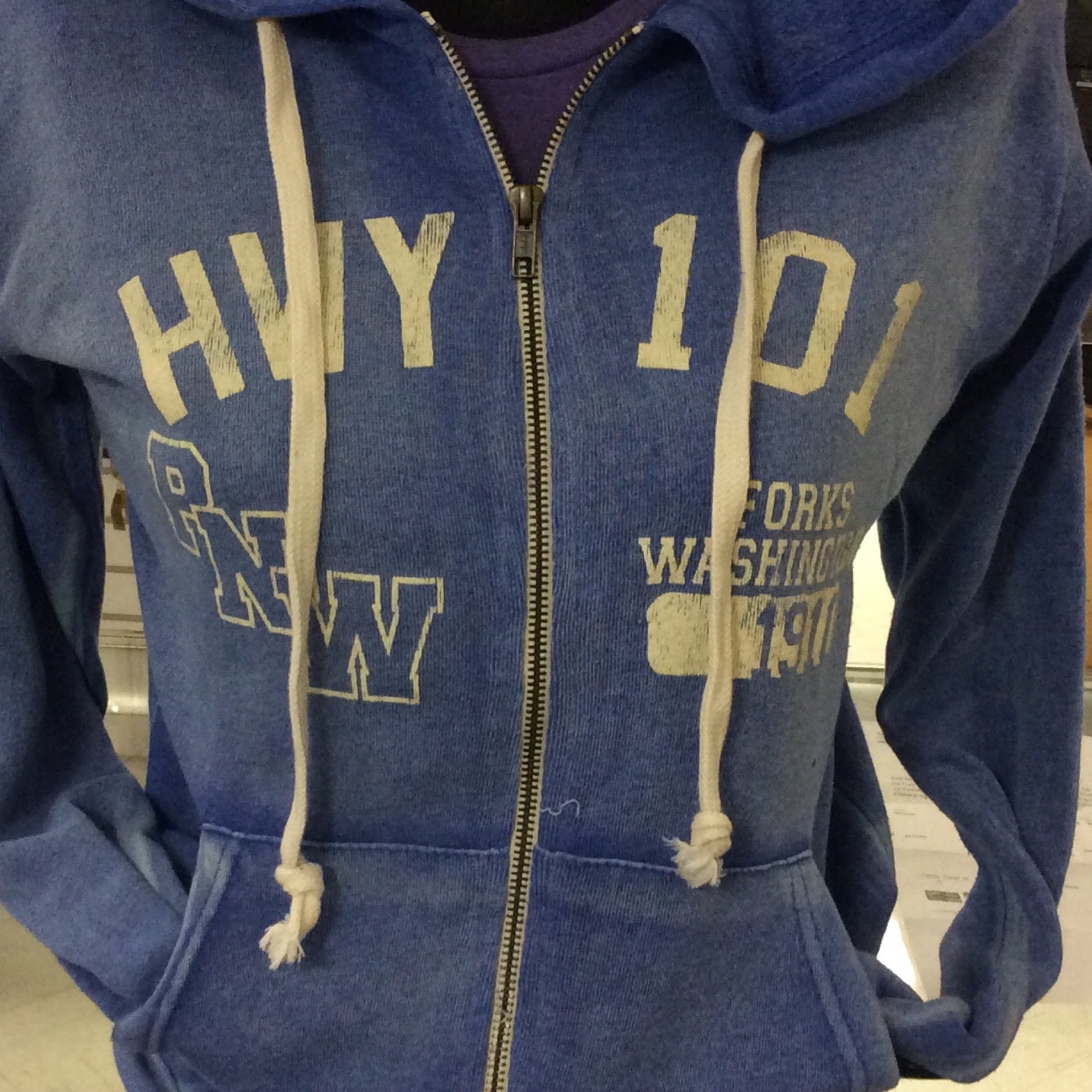 Twilight zip online up jacket